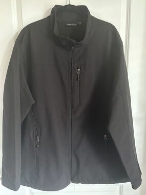 Men's Black SwissTech Soft-shell Jacket